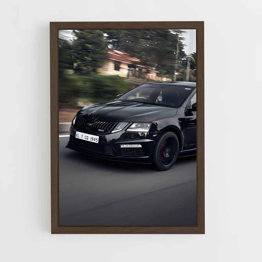 Poster Octavia Turbo – affiche Skoda (vue 5)